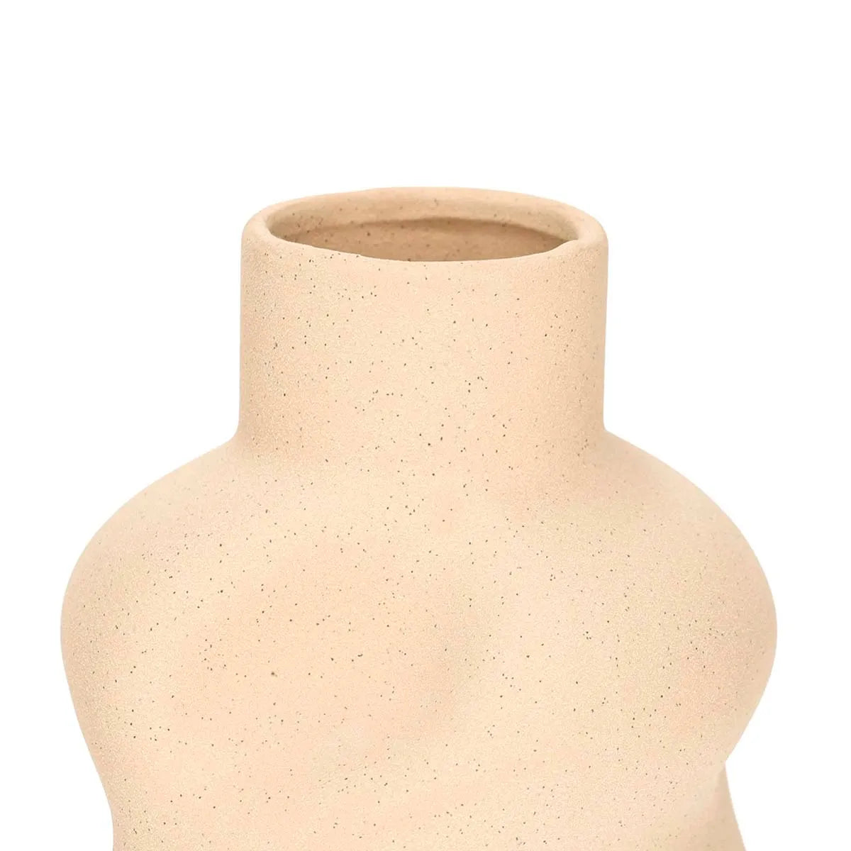 Conjunto de Vasos Decorativos de Cerâmica Orgânico Ammó