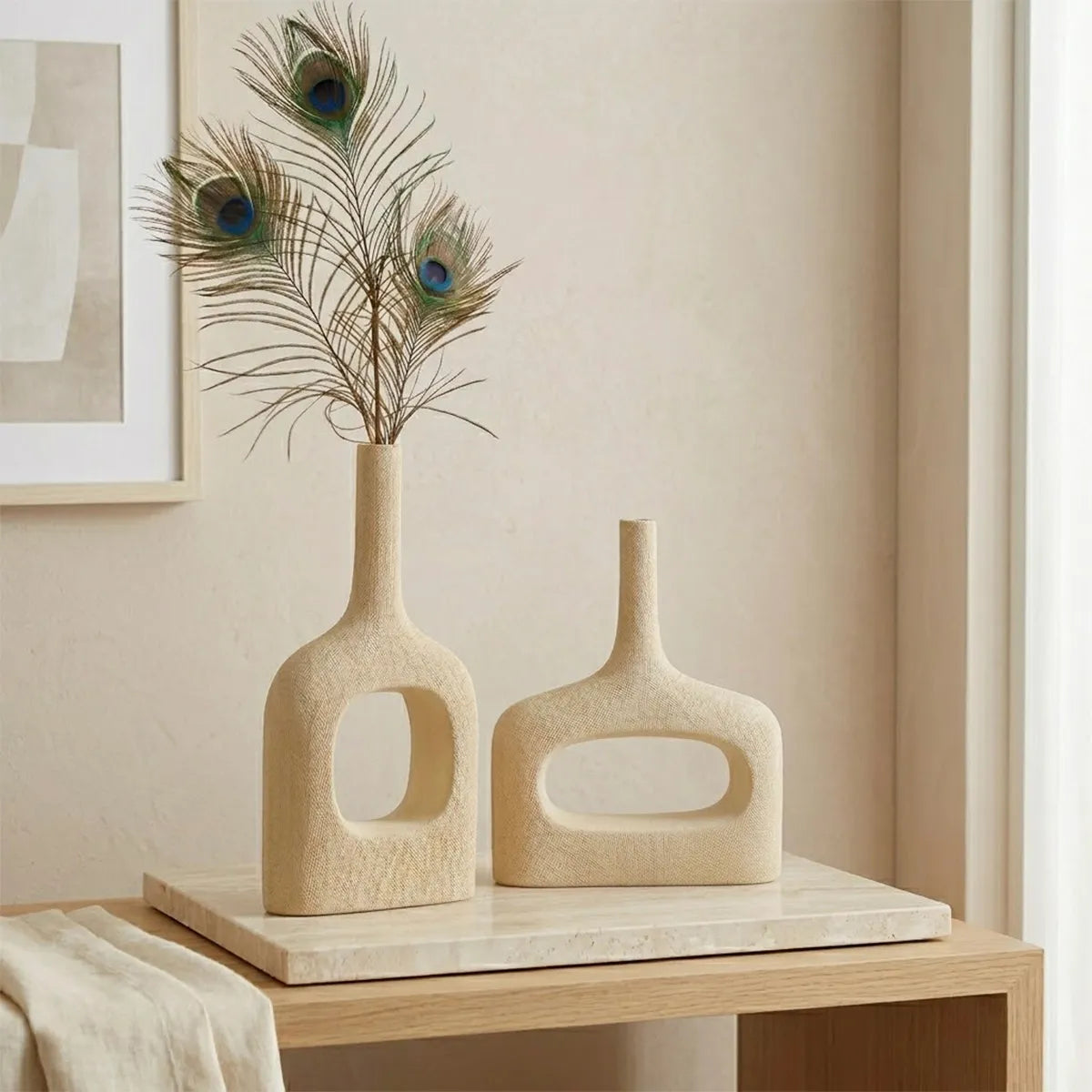 Vaso Decorativo Poliresina Arkhé