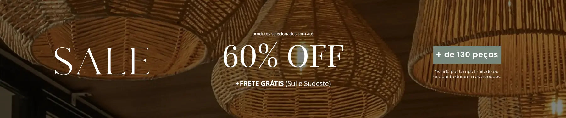 SALE ATÉ 60%