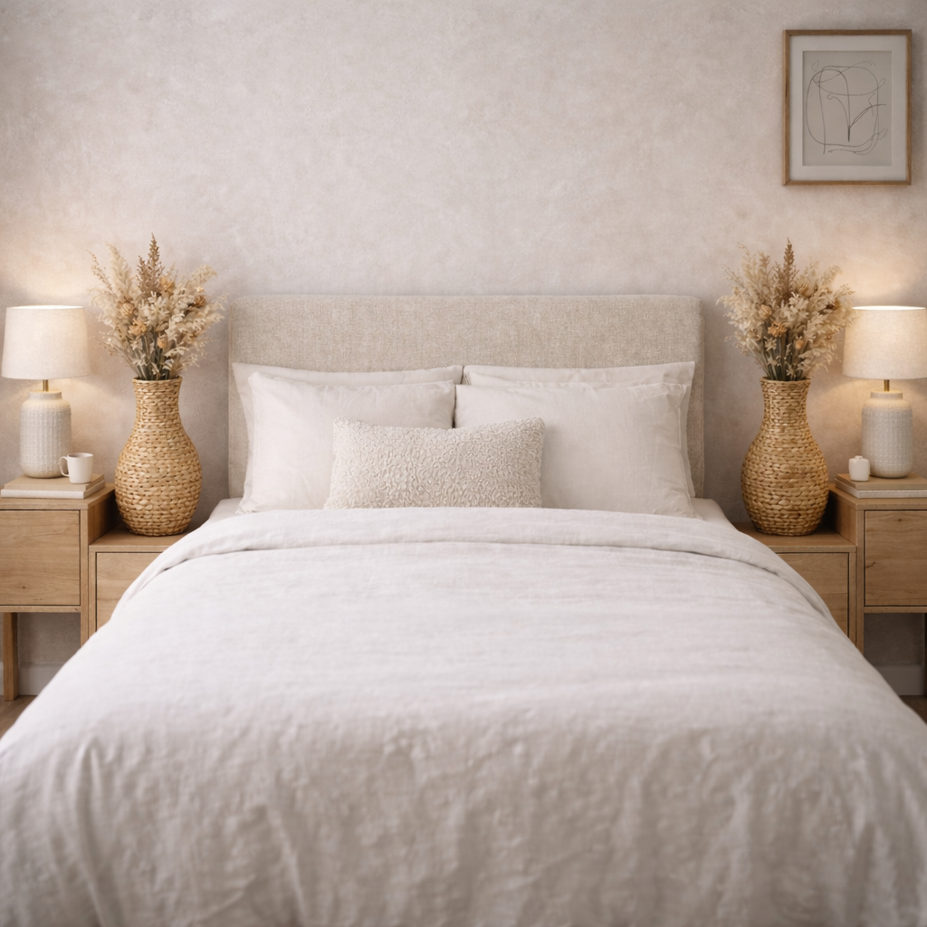 Vaso Decorativo de Fibra Natural Aurora