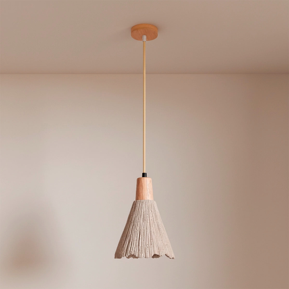 Luminária Pendente de Concreto Nivé