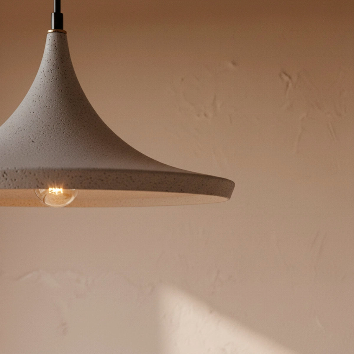 Kit 3 Luminárias Pendente de Concreto