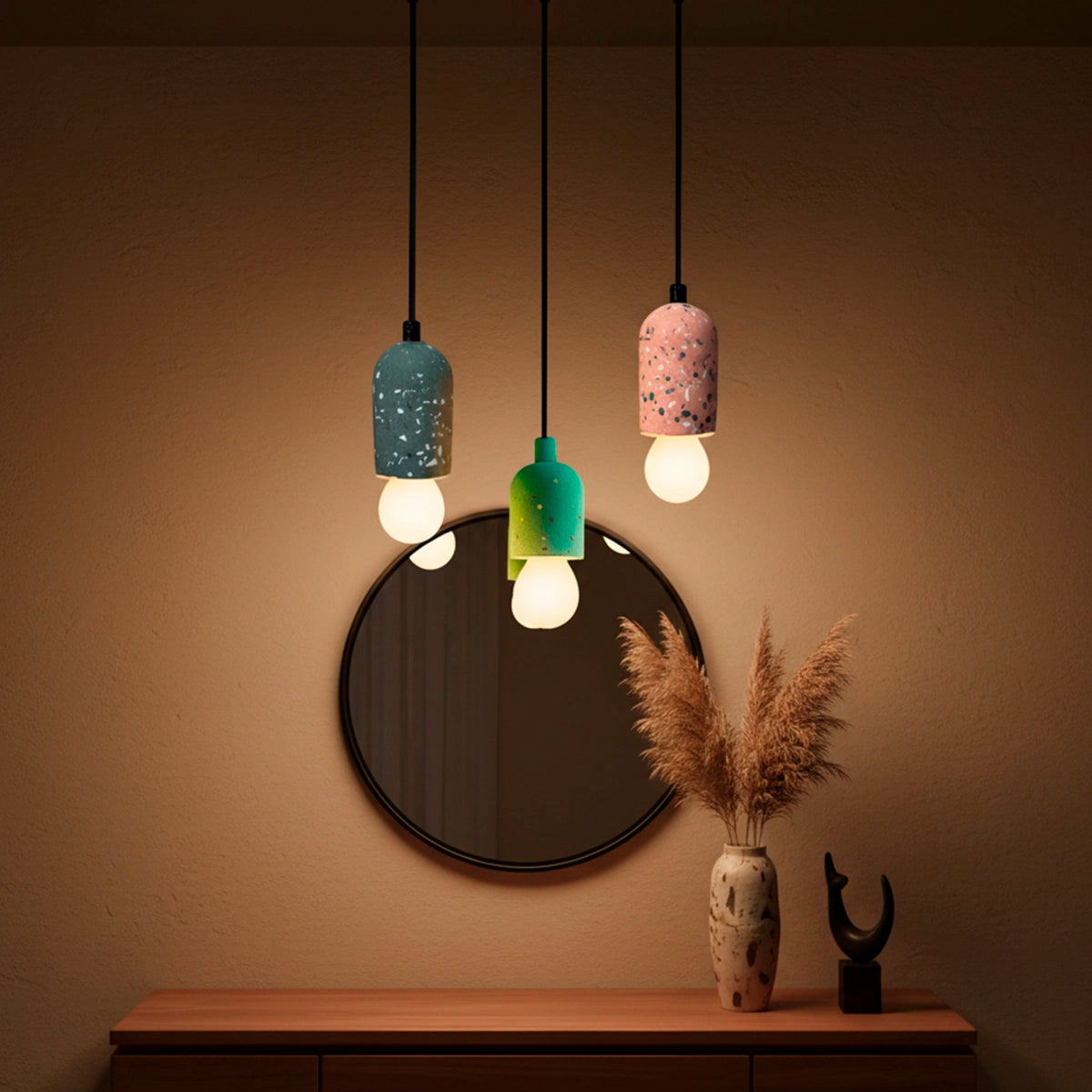 Luminária Pendente Granilite Terraz