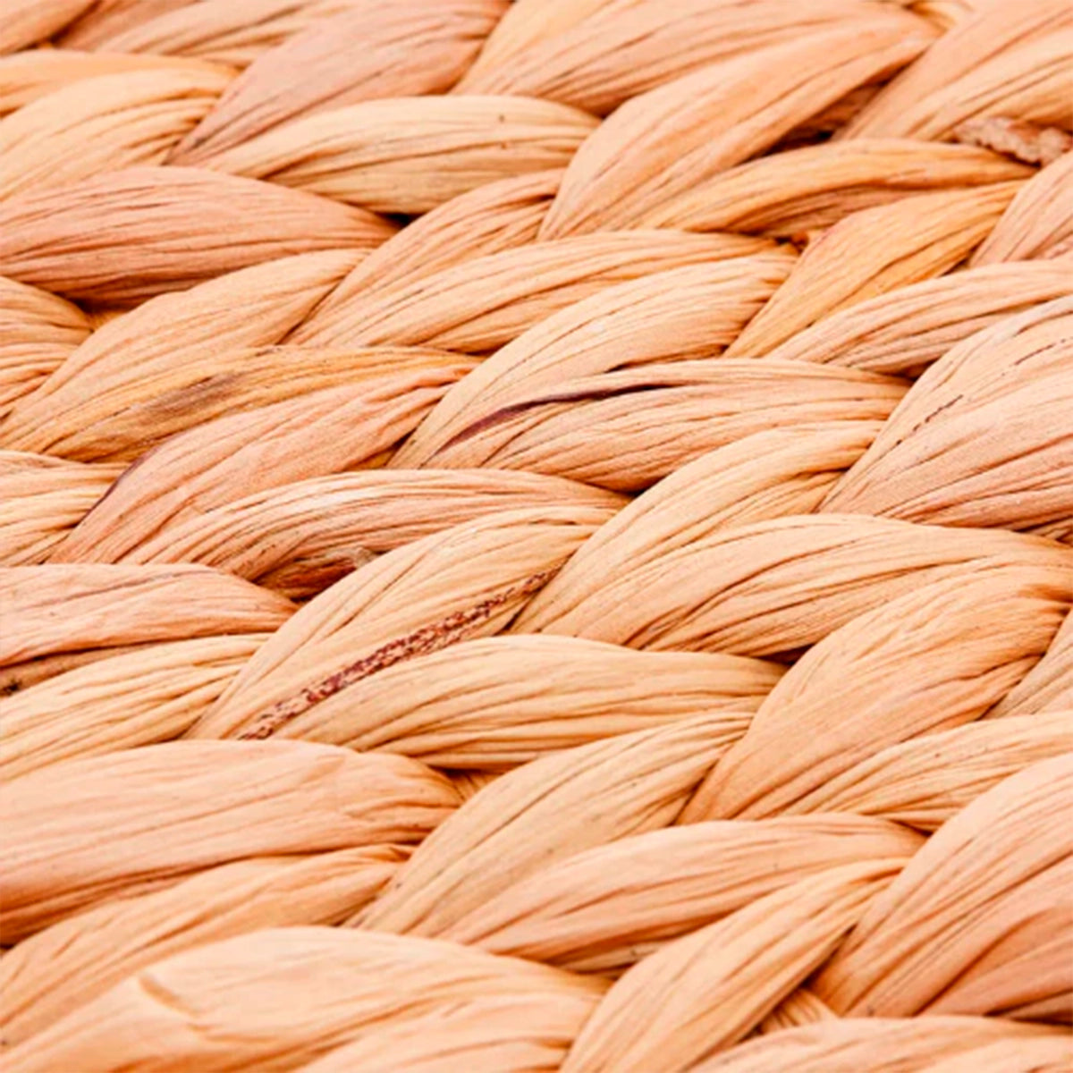 Bandeja Redonda de Fibra Natural Trançada Essenza Natural