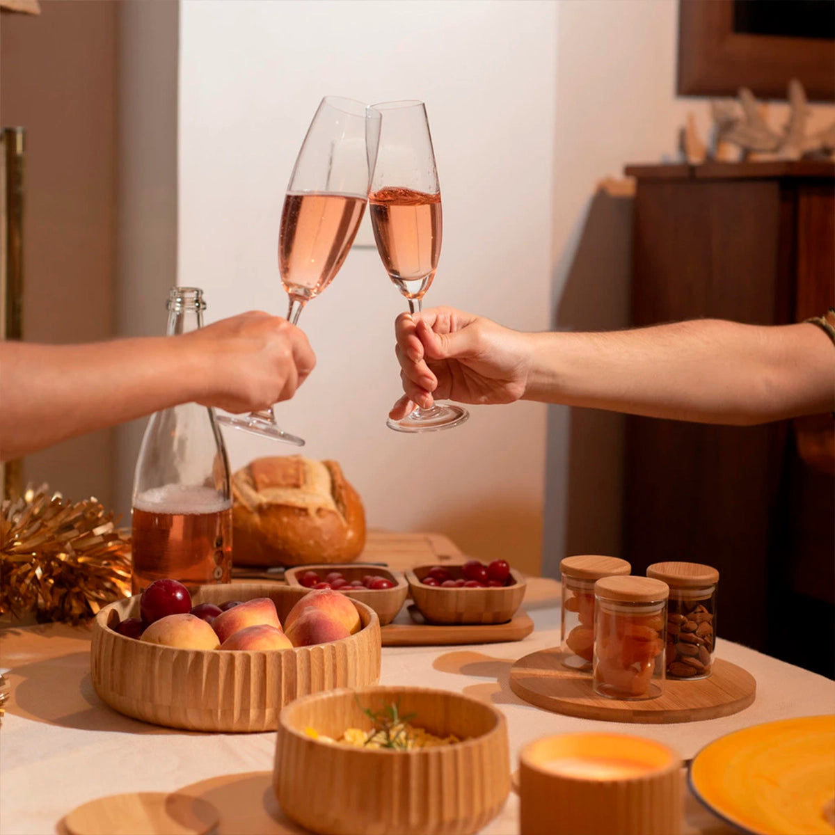 Bowl Canelado de Bambu Essenza Natural