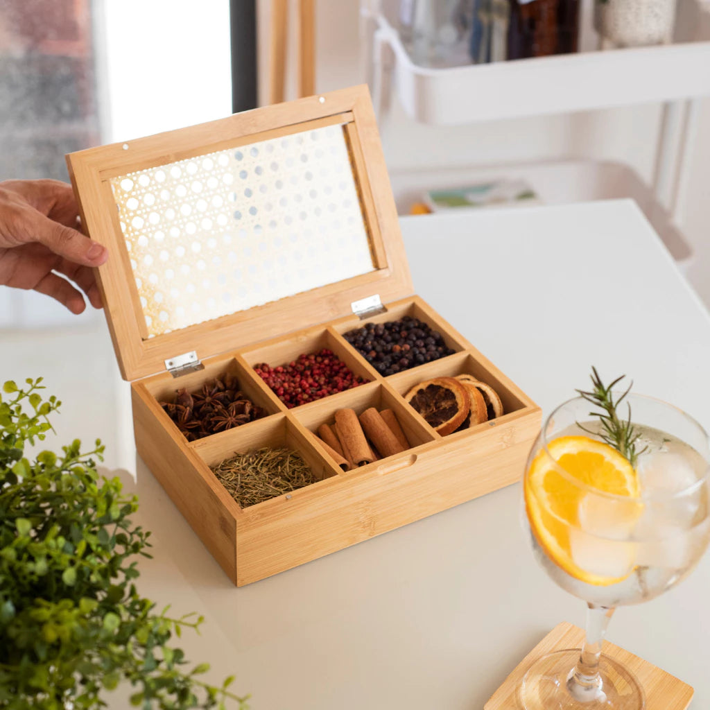 Caixa Multiuso Palhinha Indiana Essenza Natural