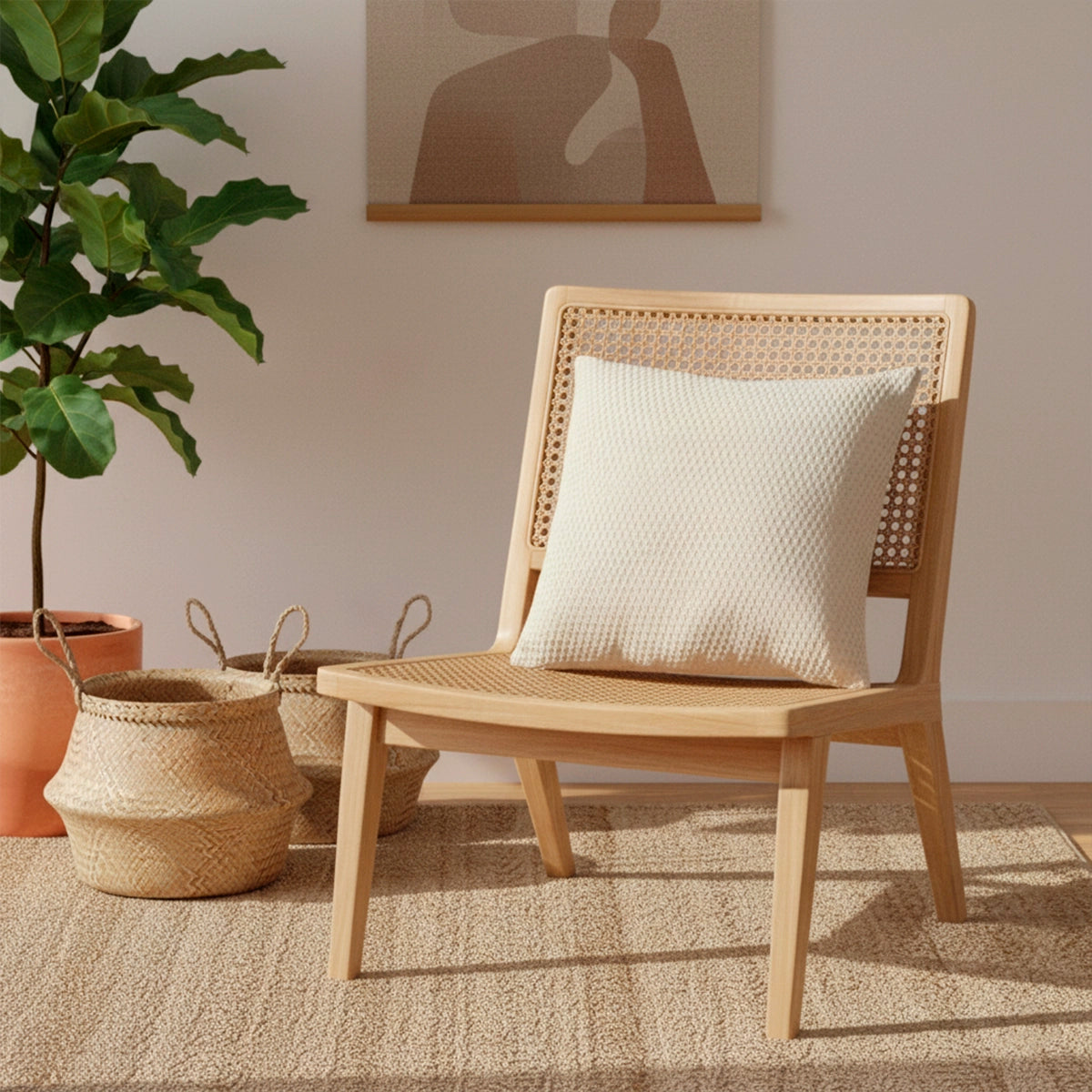 Capa de Almofada Serena Cru