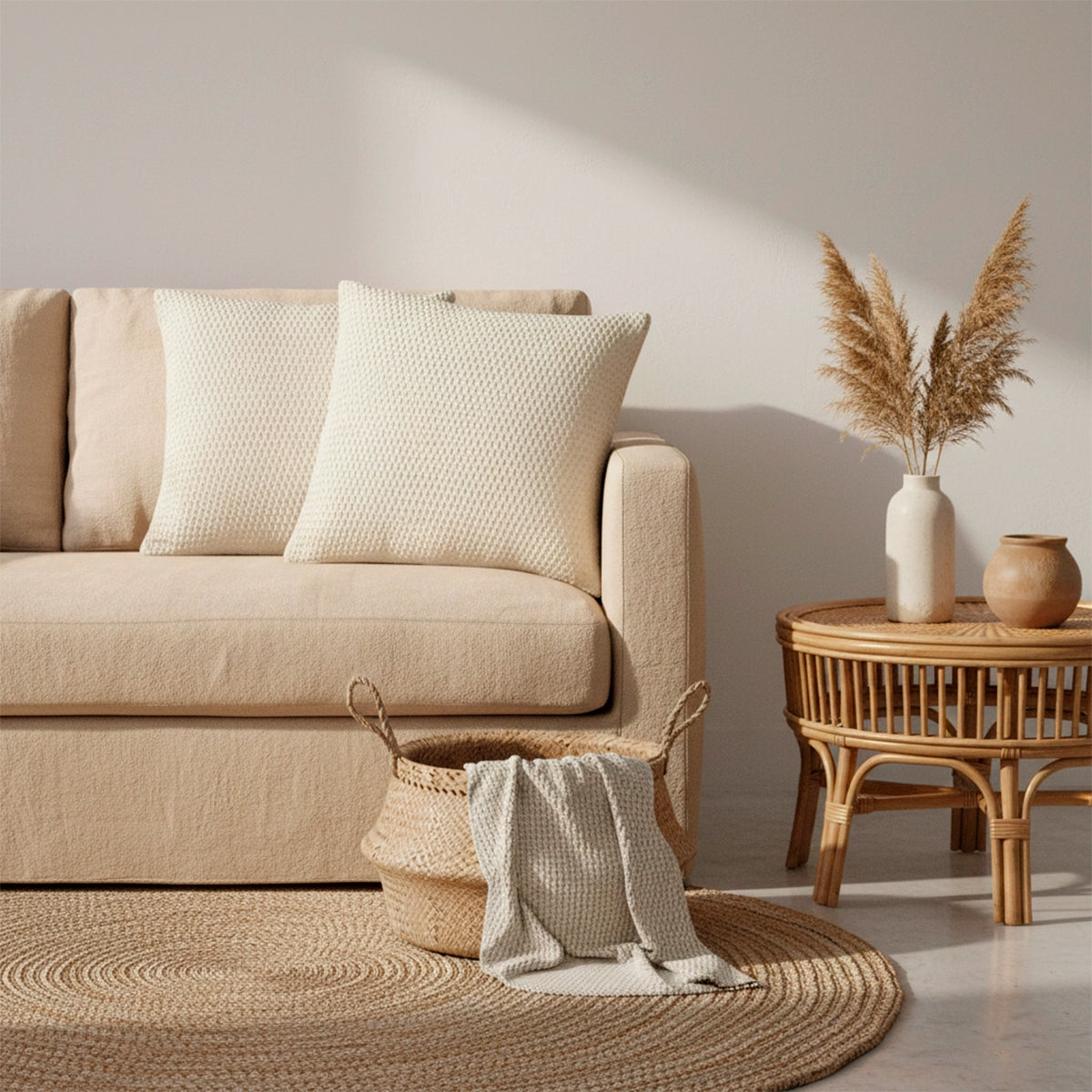 Capa de Almofada Serena Cru