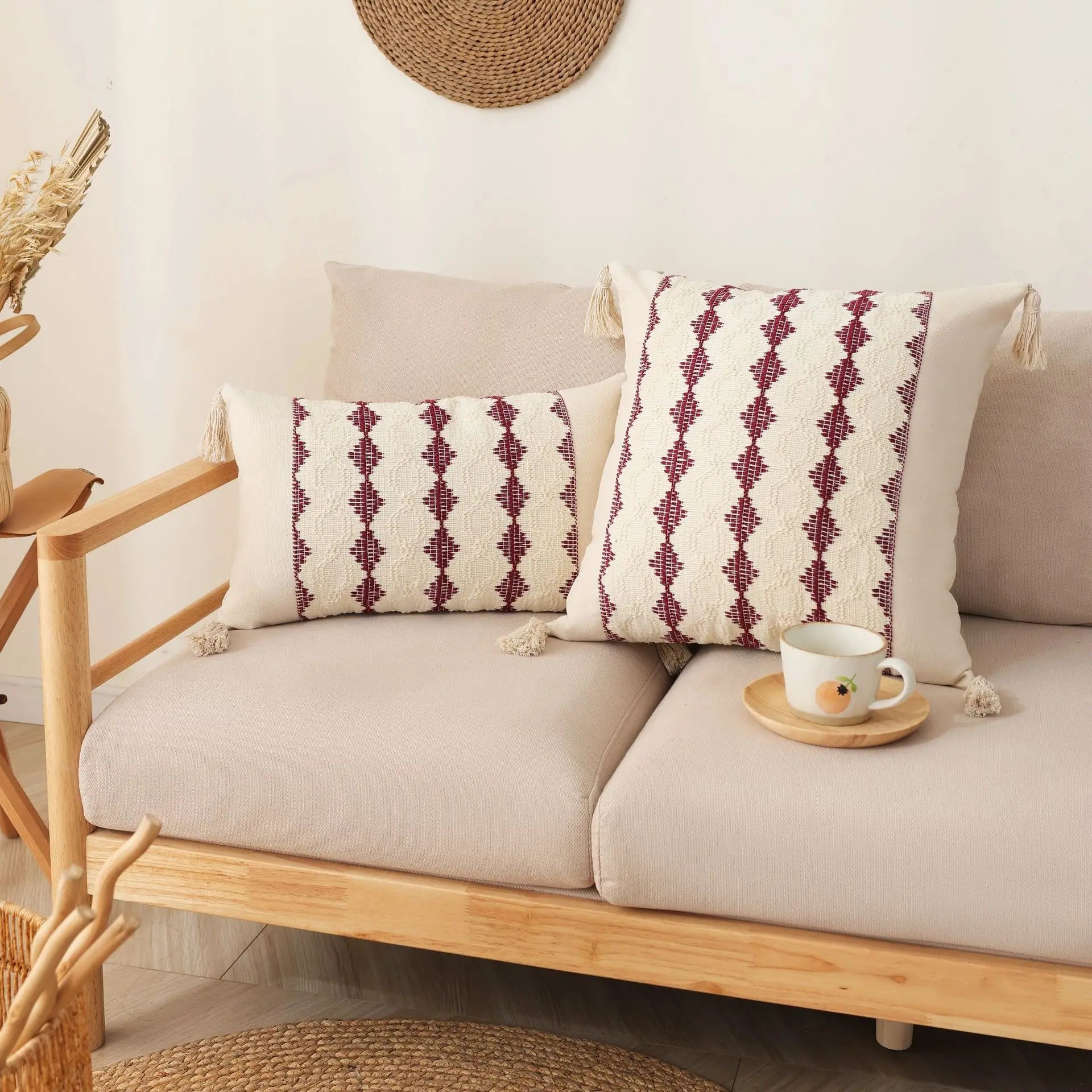 Capa de Almofada Tear Boho