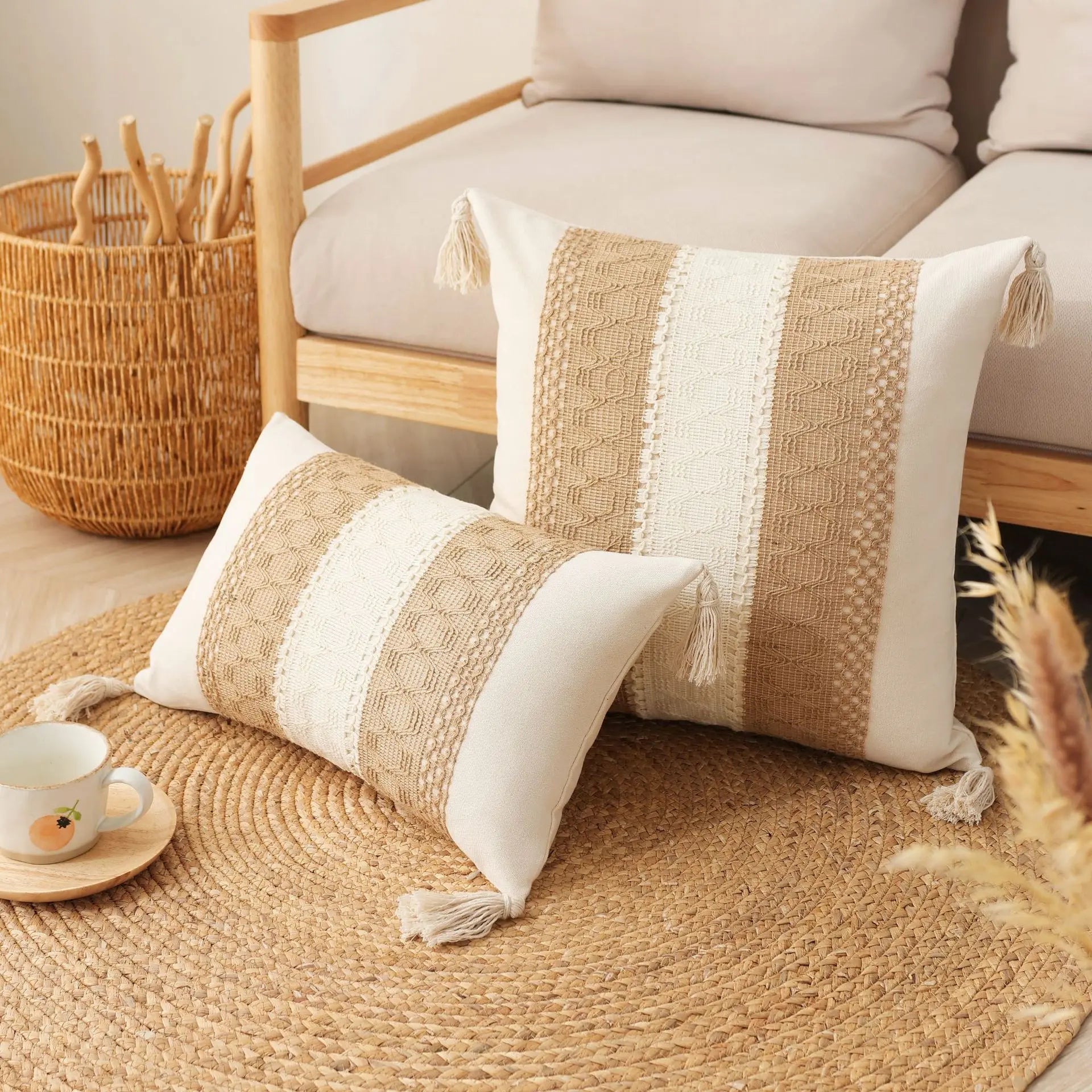 Capa de Almofada Tear Boho