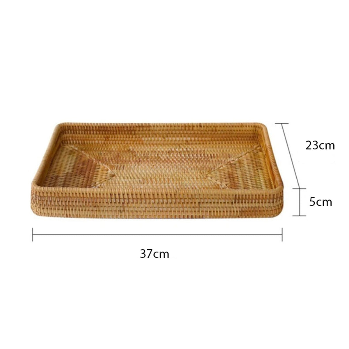 Cesta de Rattan Quadrada Fresh