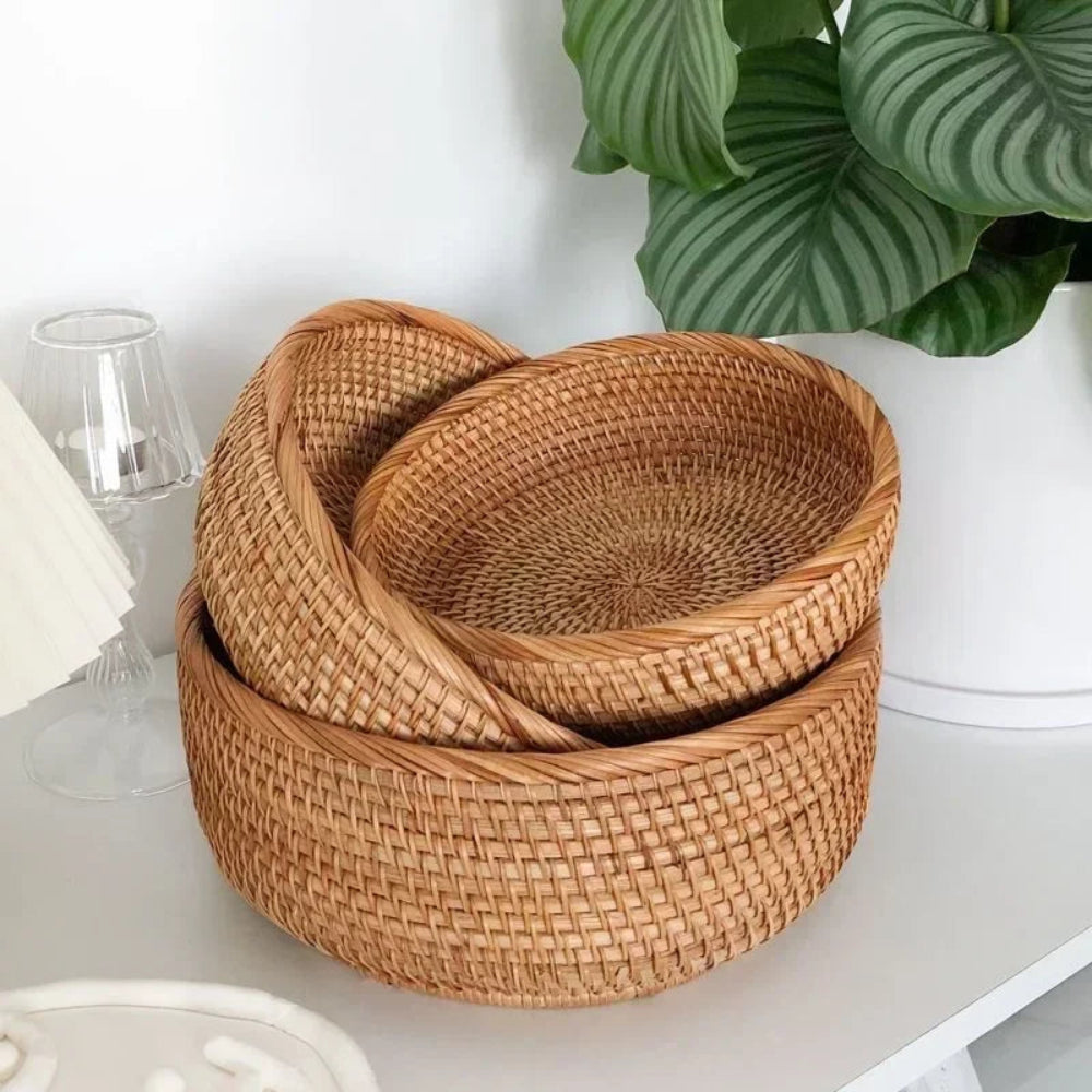 Cesta de Servir Vime Bowl