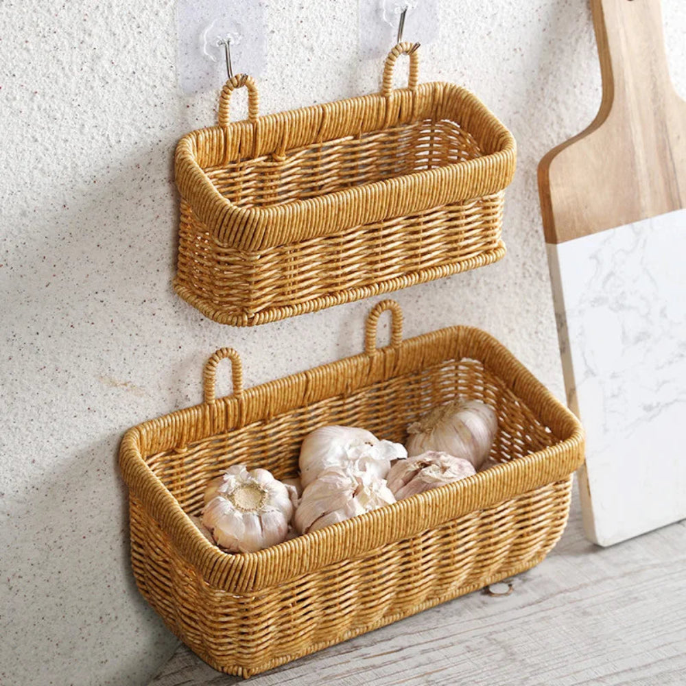 Cesto de Armazenamento Rattan Empório
