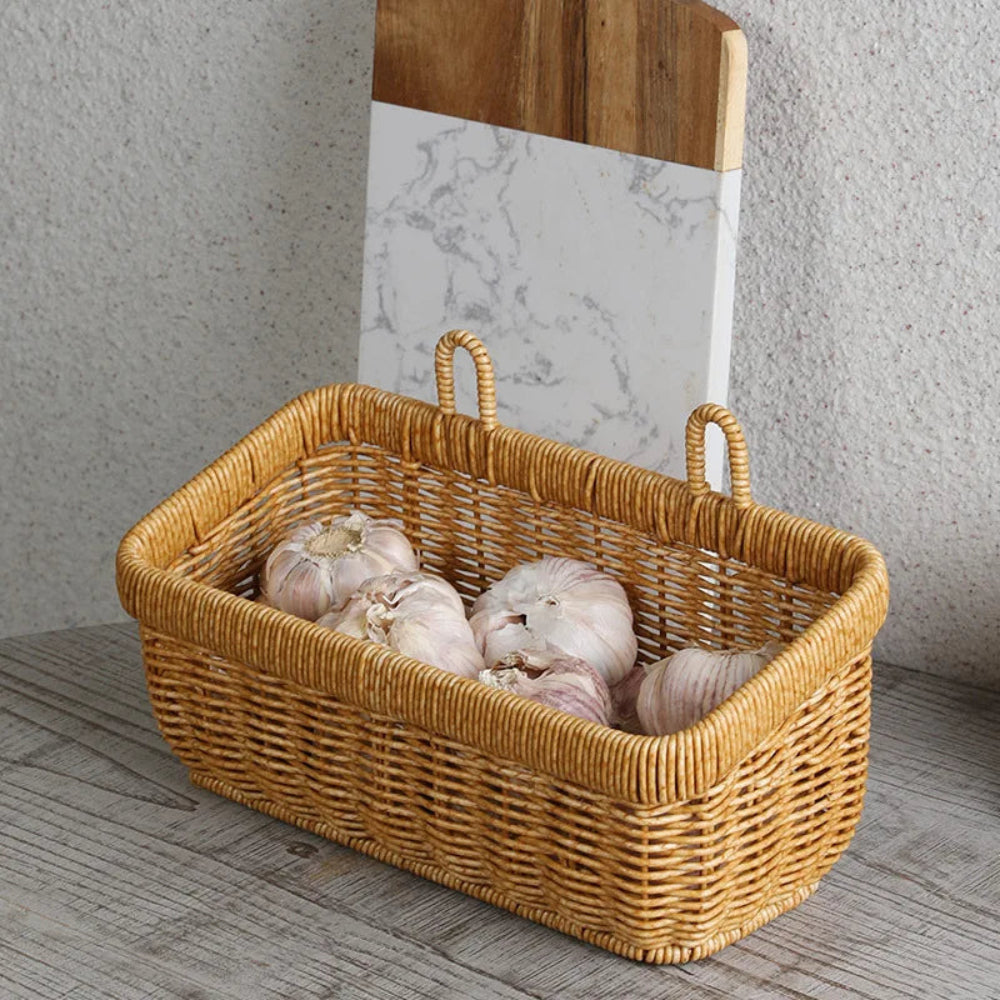 Cesto de Armazenamento Rattan Empório