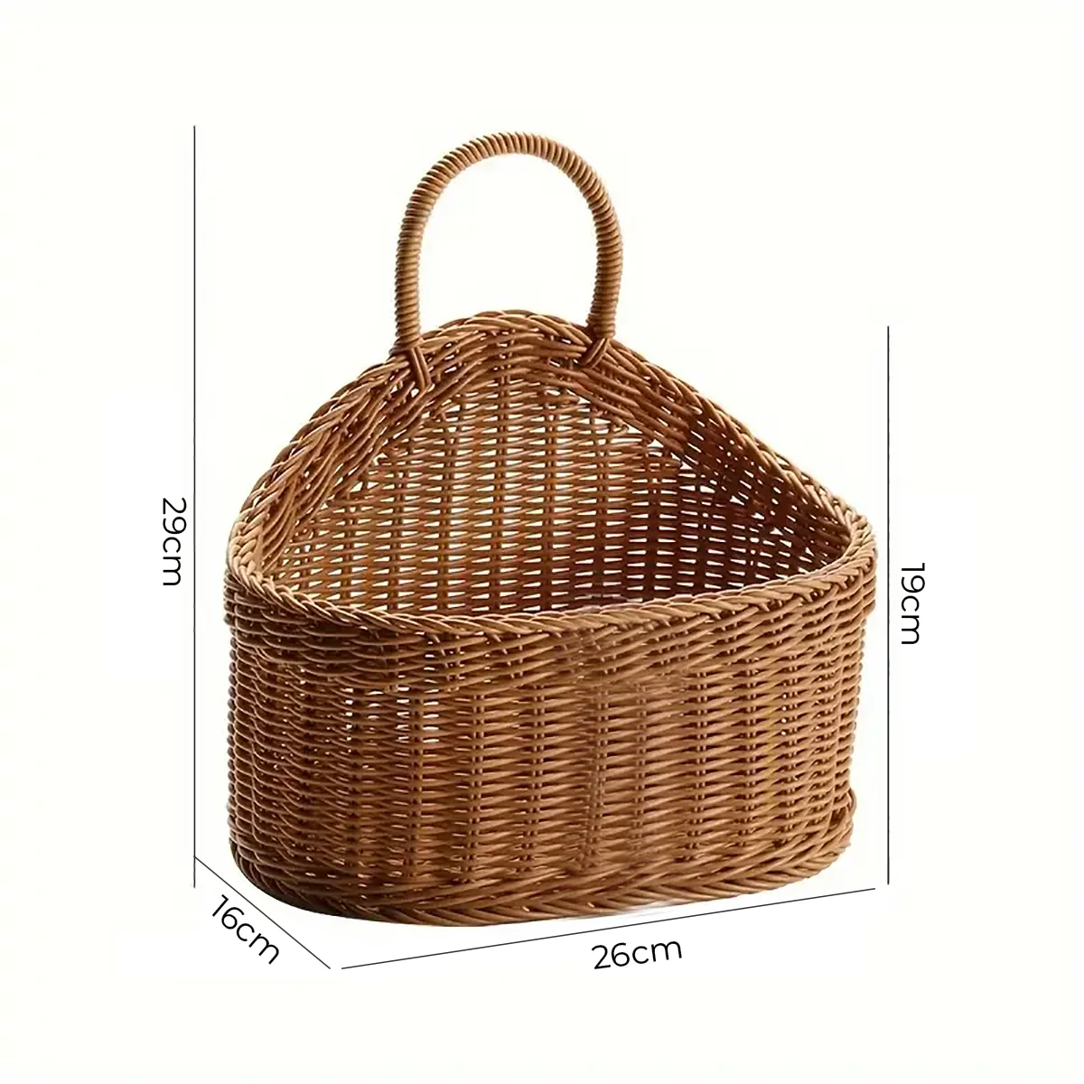 Cesto de Armazenamento Rattan Essenza