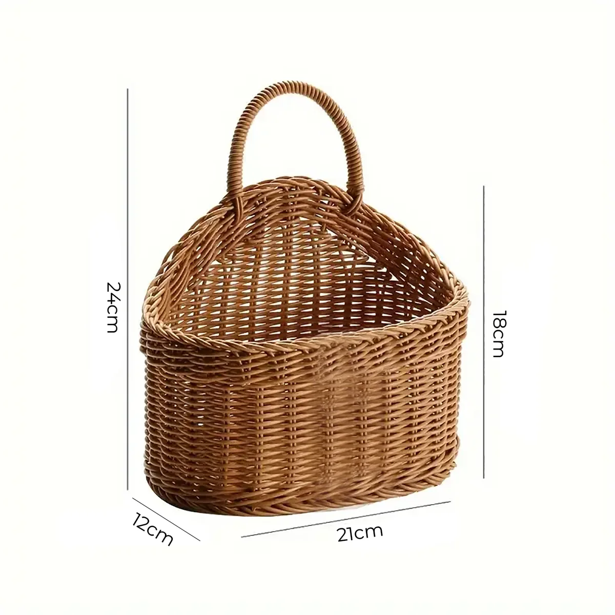 Cesto de Armazenamento Rattan Essenza