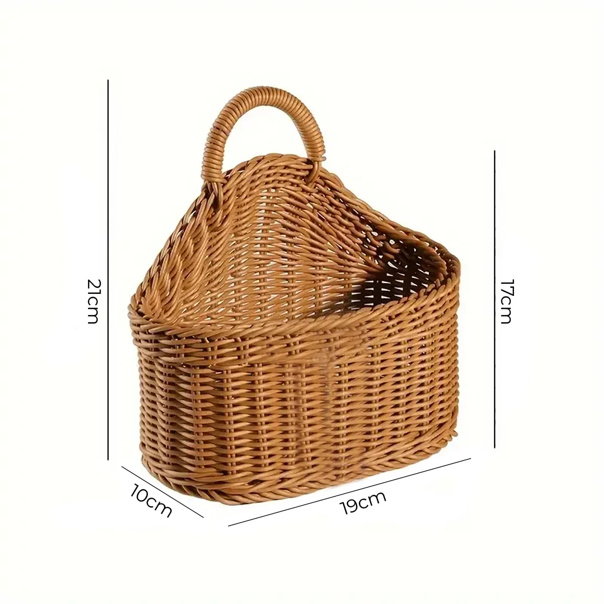 Cesto de Armazenamento Rattan Essenza