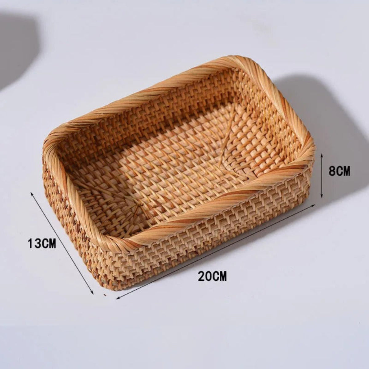 Cesto organizador de Rattan Bali