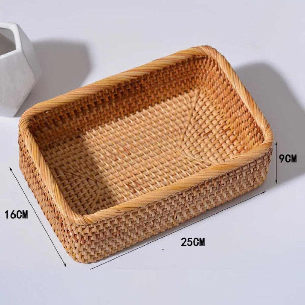 Cesto organizador de Rattan Bali
