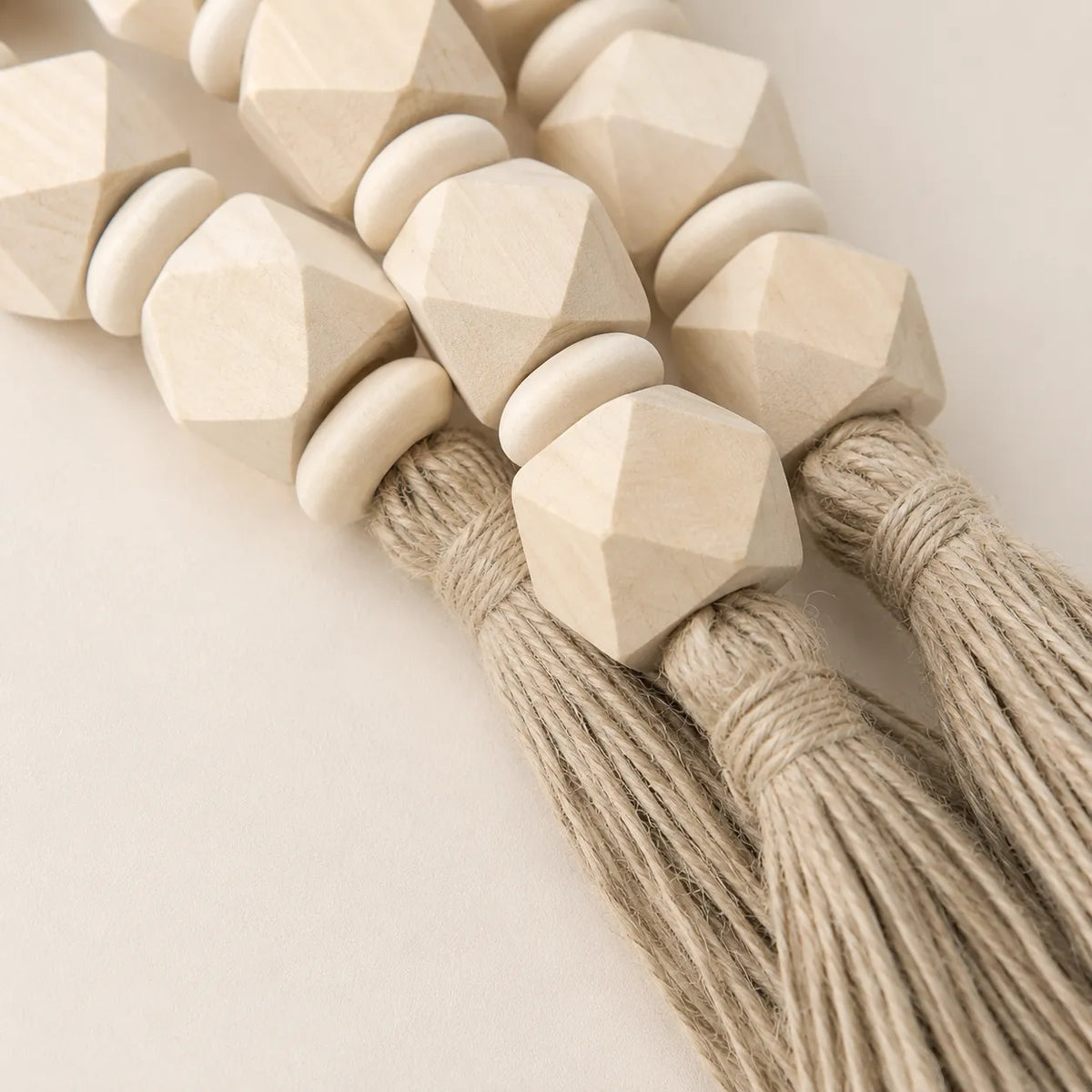 Colar de Mesa Decorativo Wood Boho