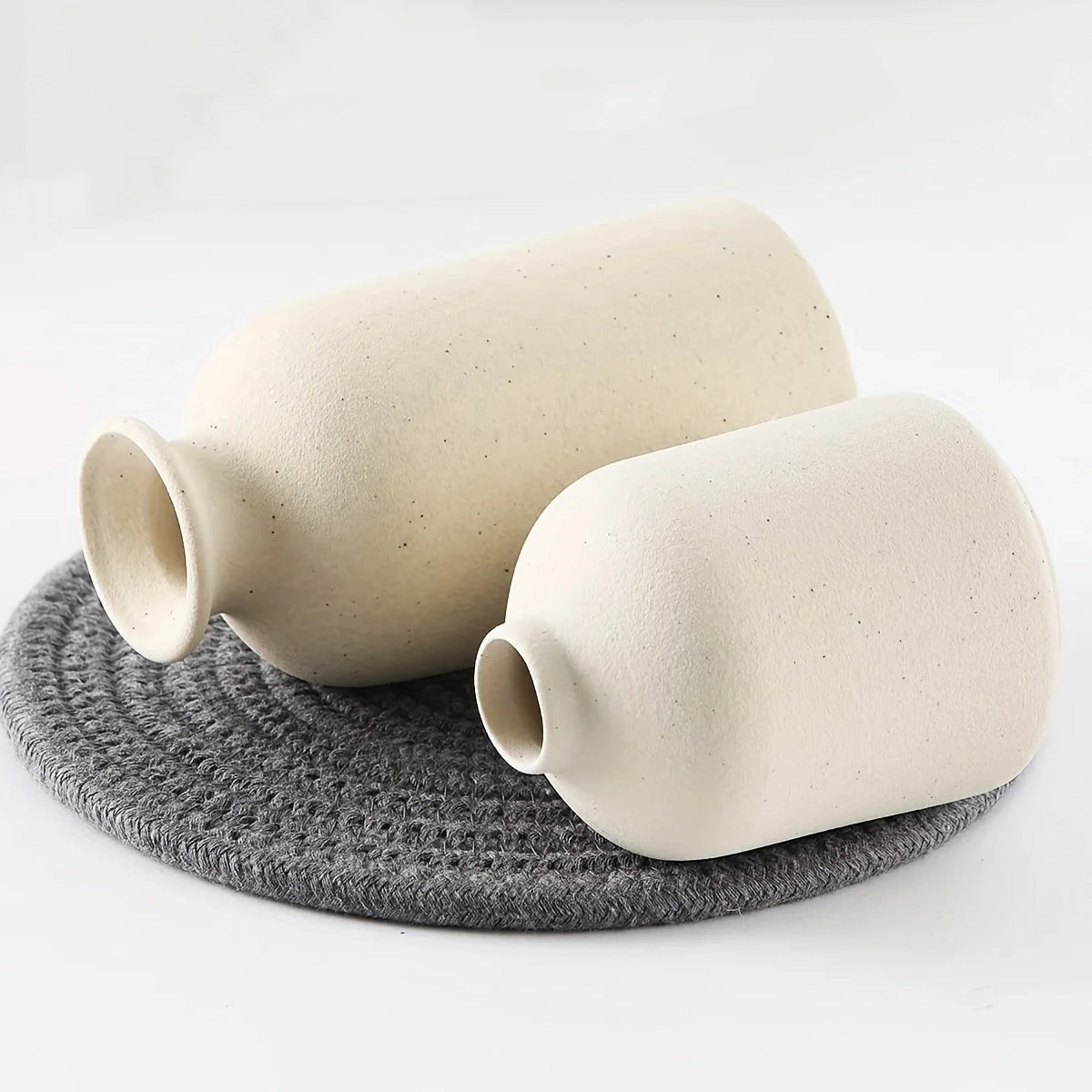 Conjunto vasos de cerâmica Kallu