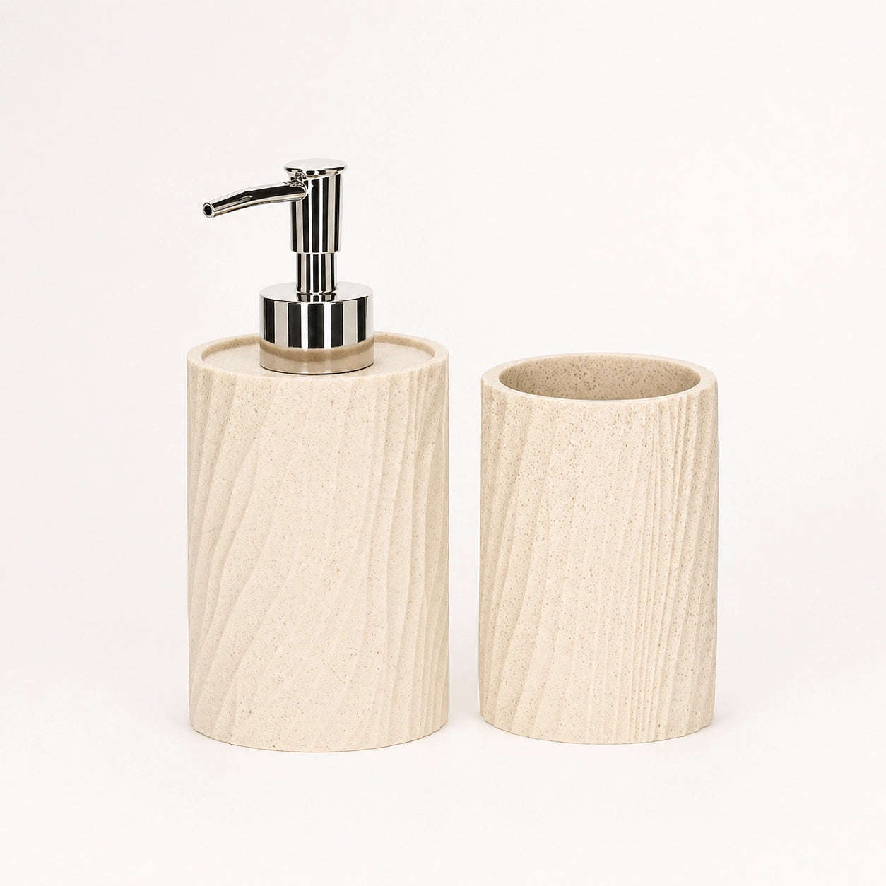 Conjunto para Banheiro 2 peças Texturizado Orvalho