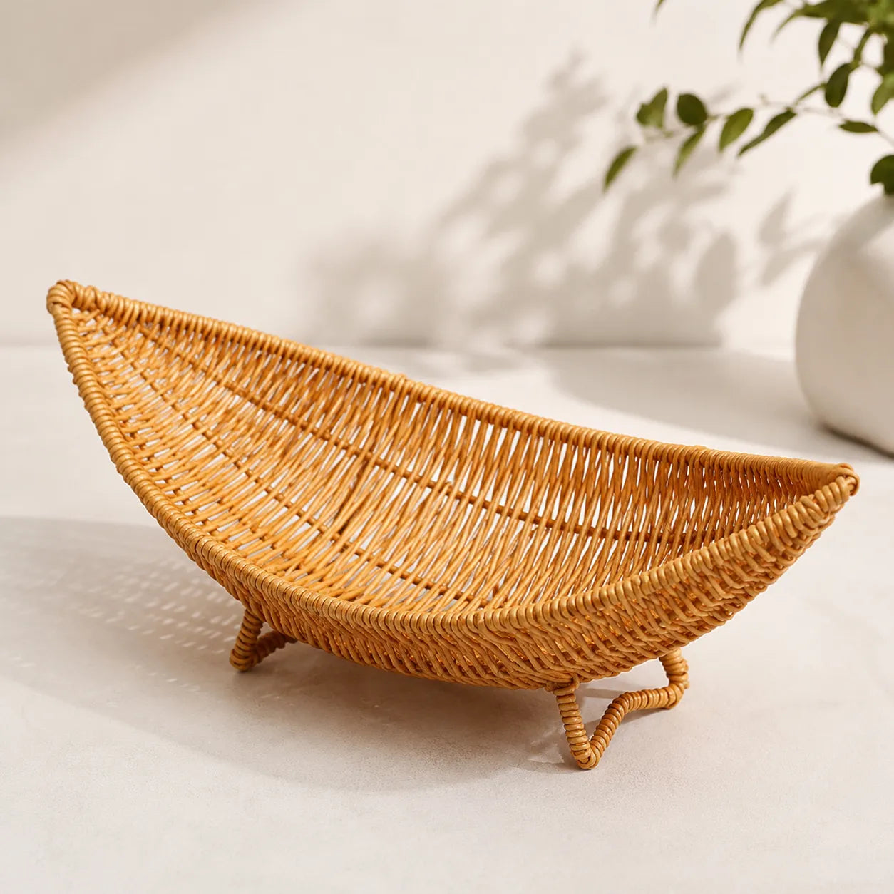 Fruteira de Mesa em Rattan