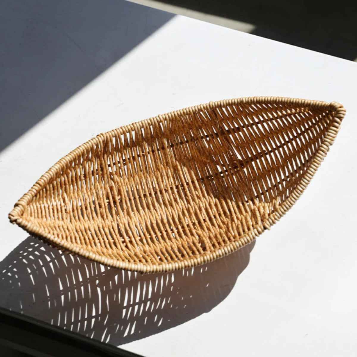 Fruteira de Mesa em Rattan Natural