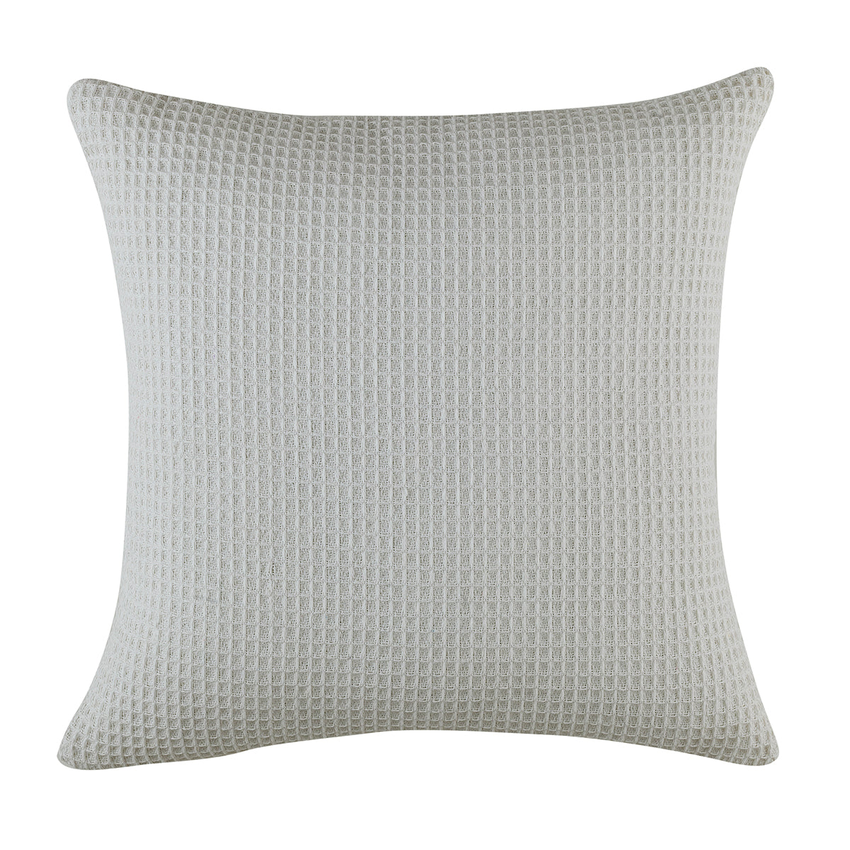 Kit com 2 capas de almofada Maya em branco com relevo geométrico