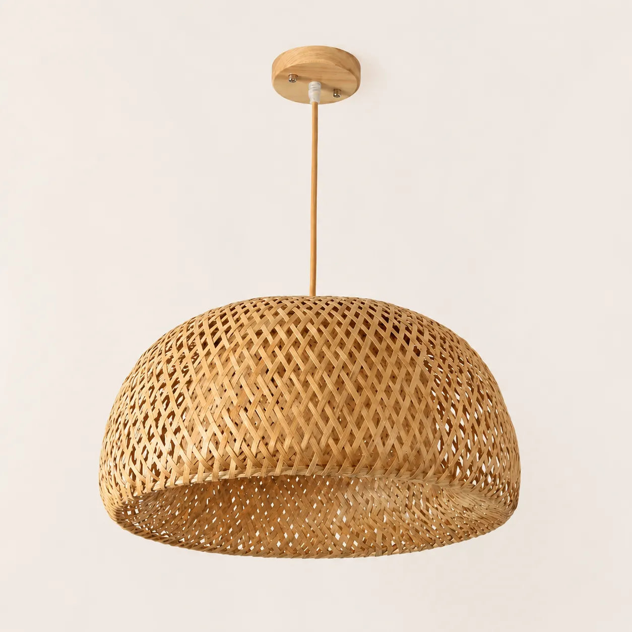 Kit Luminárias Pendente de Bambu Trio Encantos
