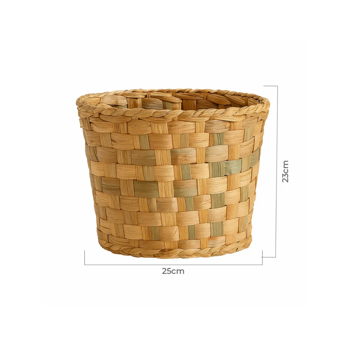 Kit de Vaso Cachepot Planta Cesto Decoração - 3 Peças