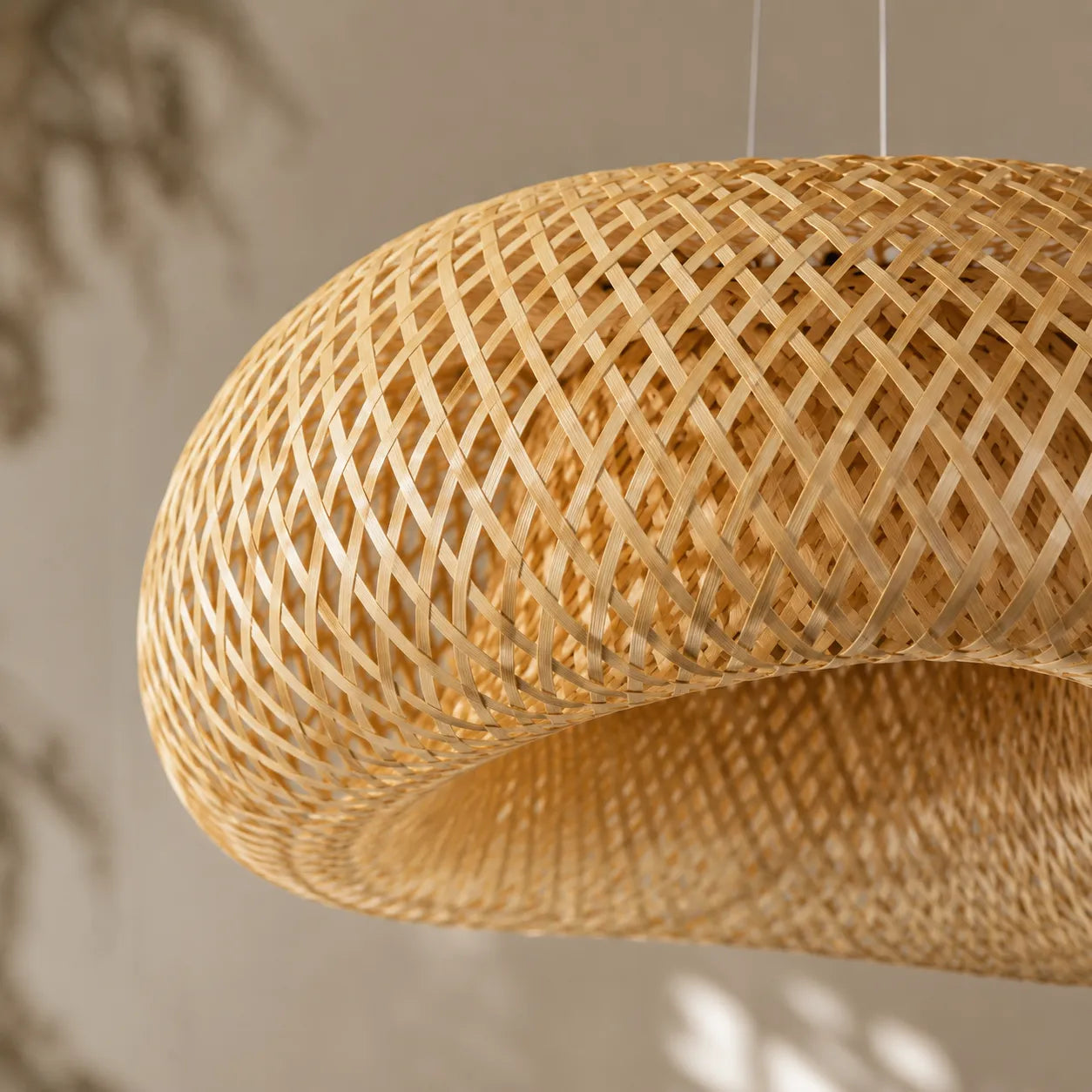 Luminária Pendente de Bambu Sora