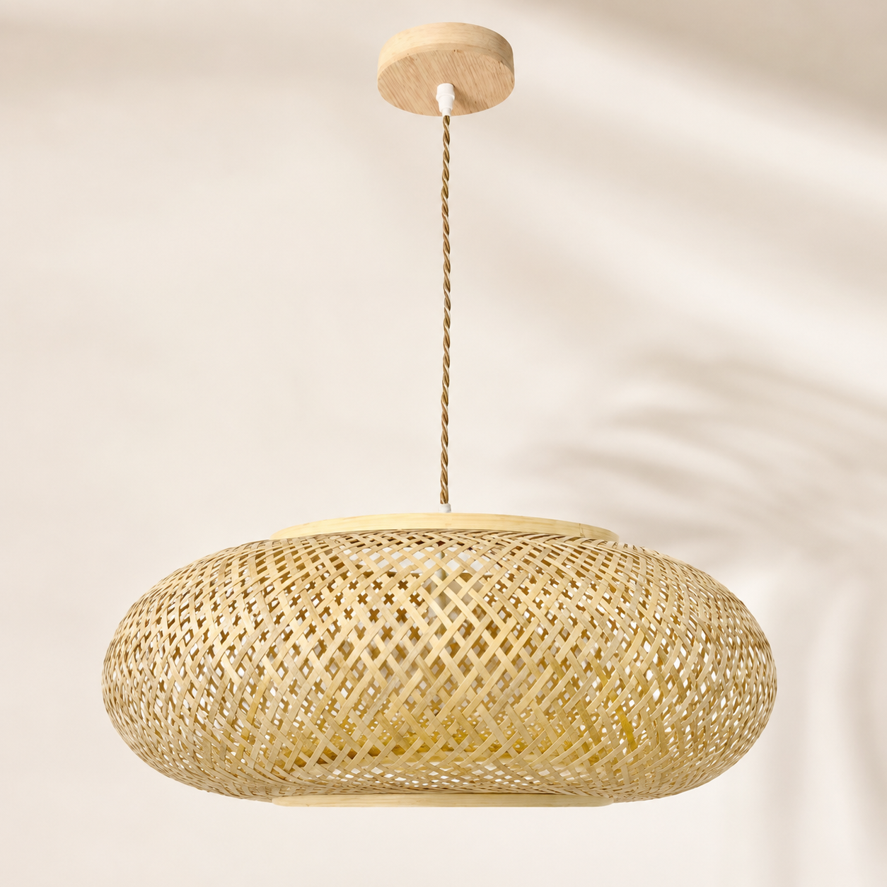 Luminária Pendente de Bambu Tayra