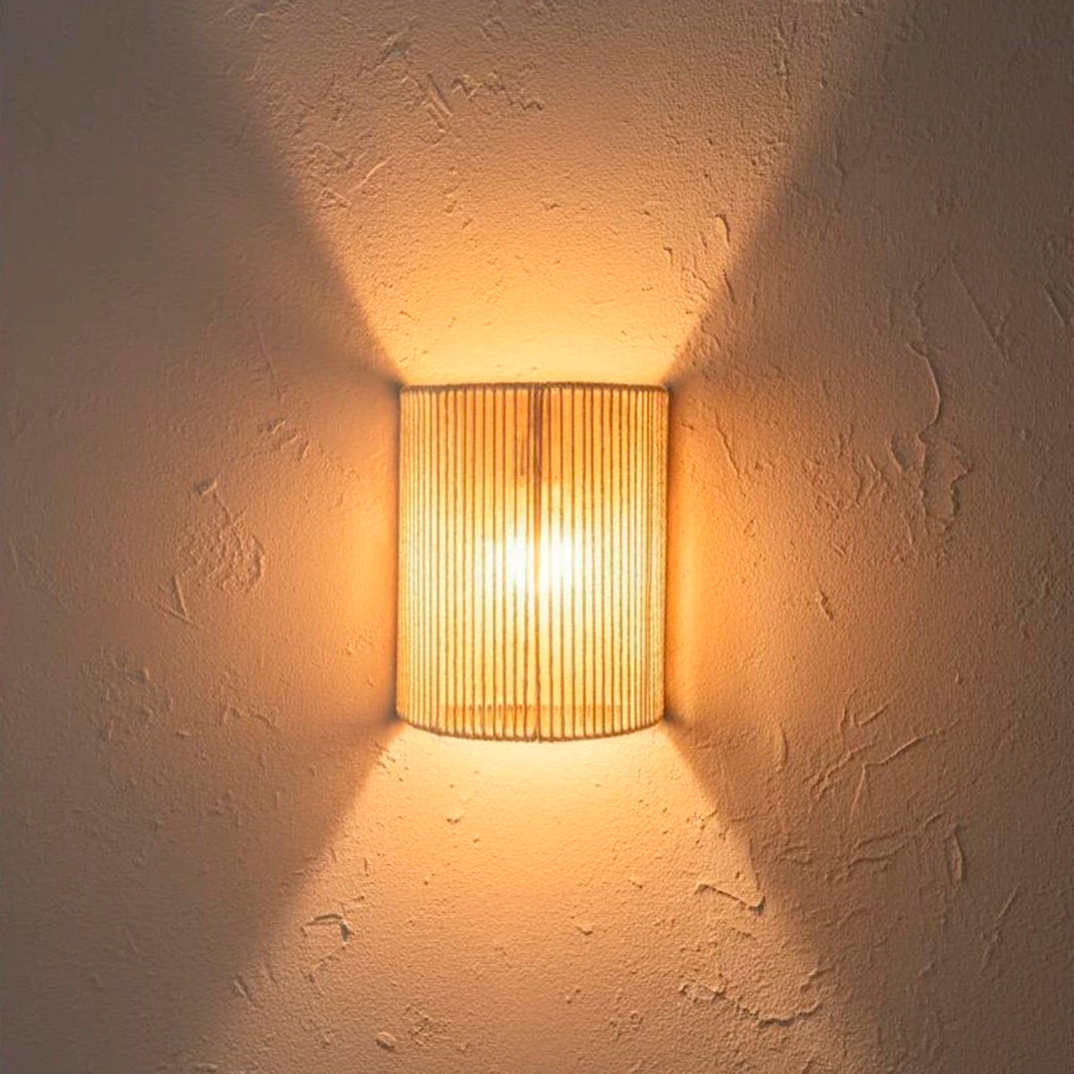 Luminária Arandela de Palha Brisa