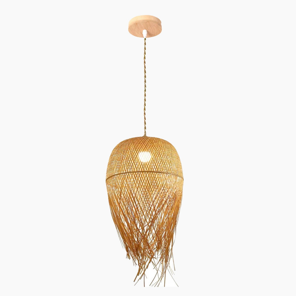 Luminária Pendente de Bambu Ayun
