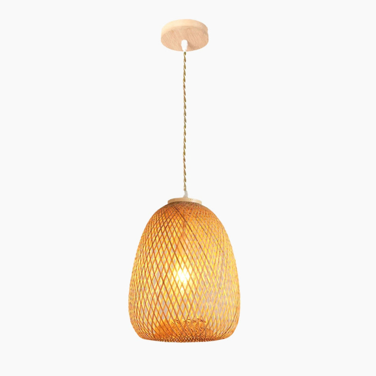 Luminária Pendente de Bambu Bayu