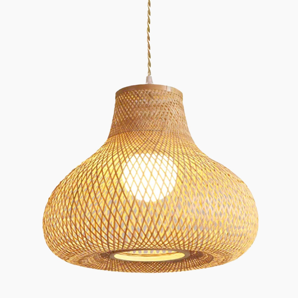 Luminária Pendente de Bambu Oani