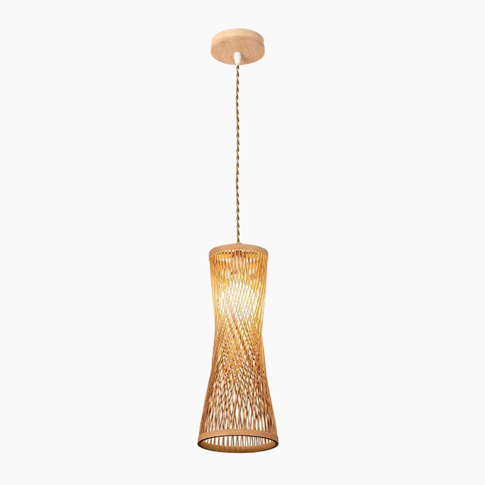 Luminária Pendente de Bambu Suna