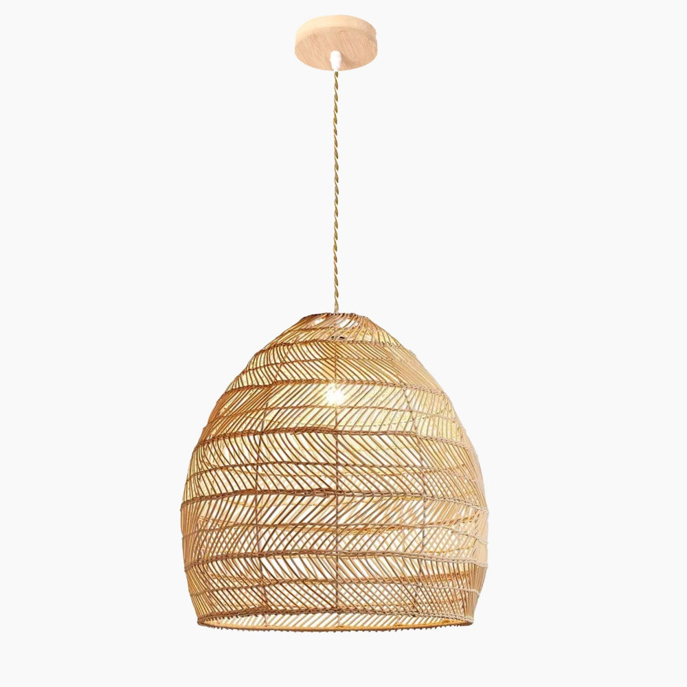 Luminária Pendente de Bambu Zaya