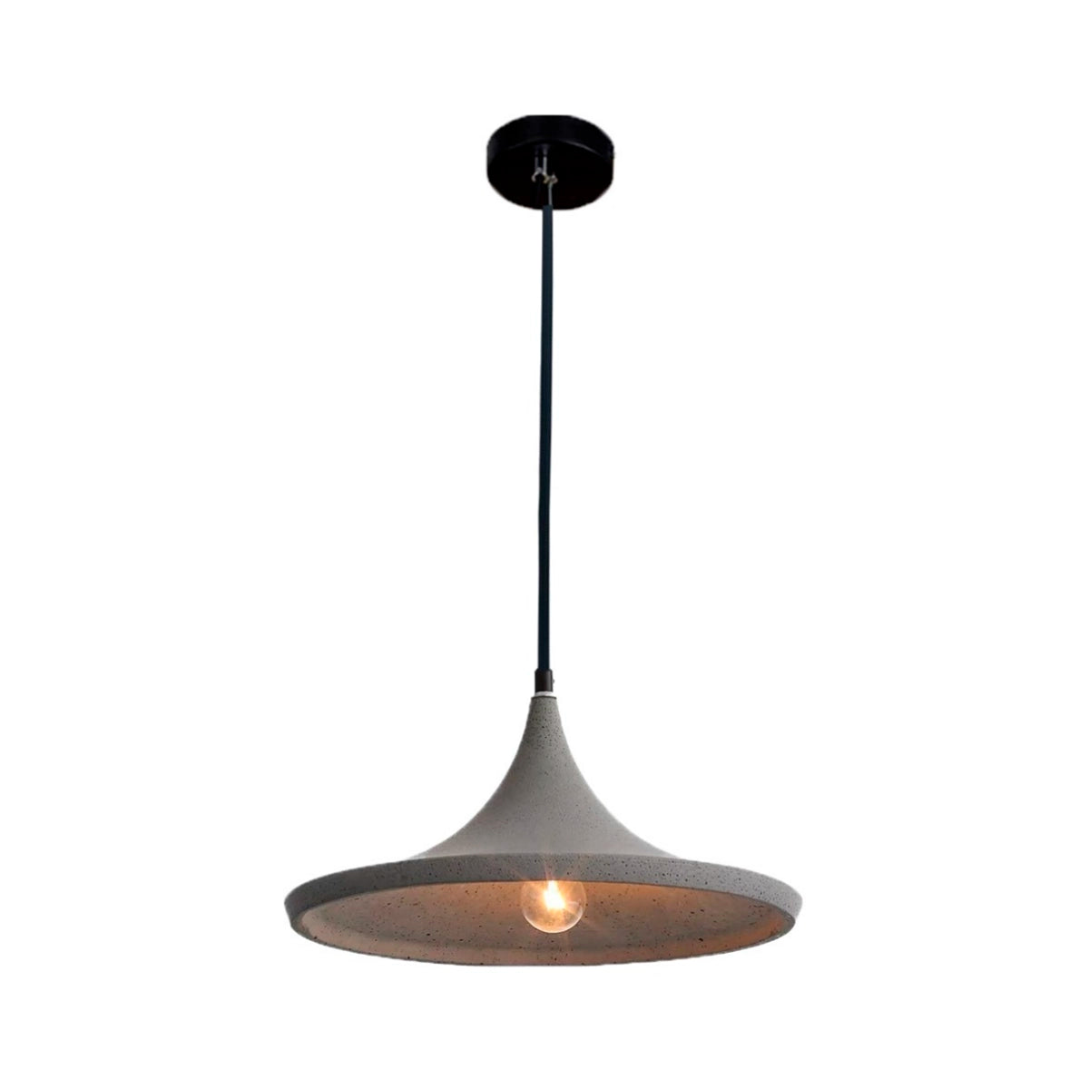 Luminária Pendente de concreto Raven