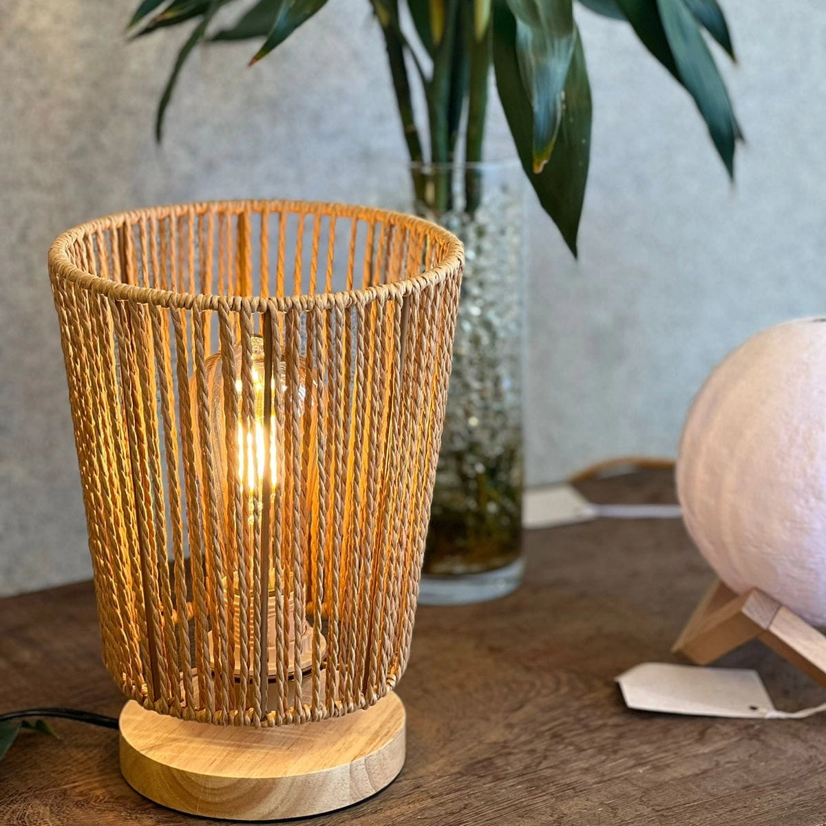 Luminária de Mesa Bambu Inzá