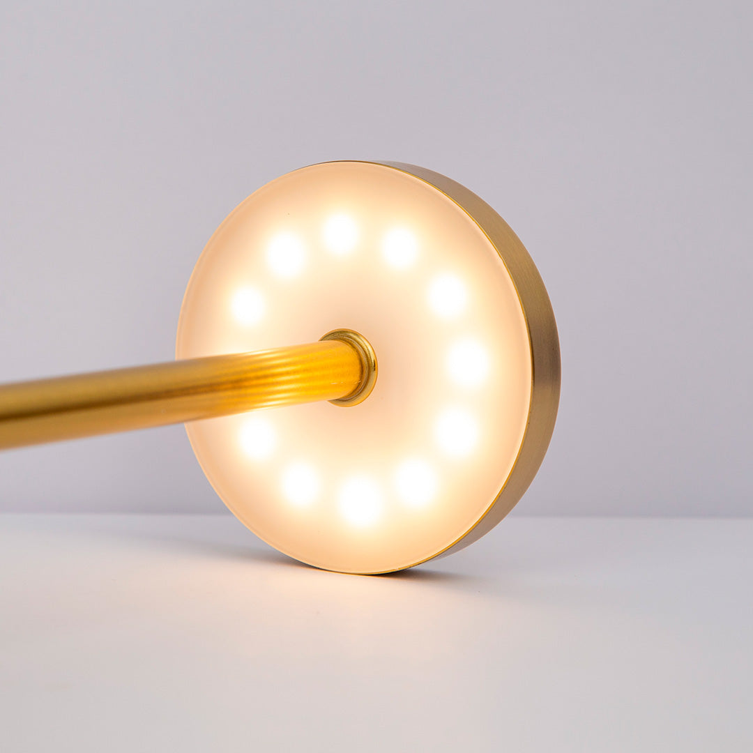 Luminária de Mesa LED Sem Fio Metal Lume