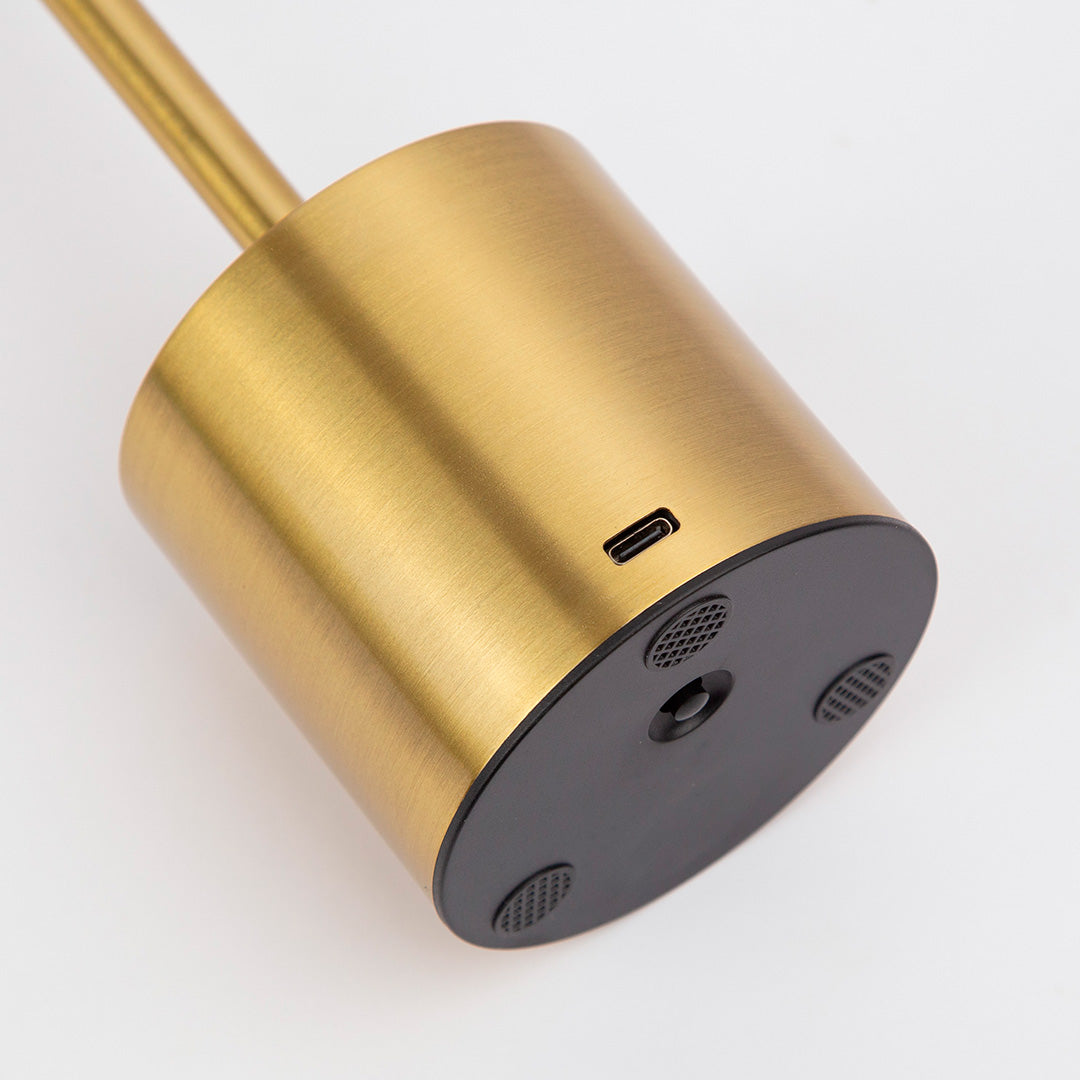 Luminária de Mesa LED Sem Fio Metal Lume