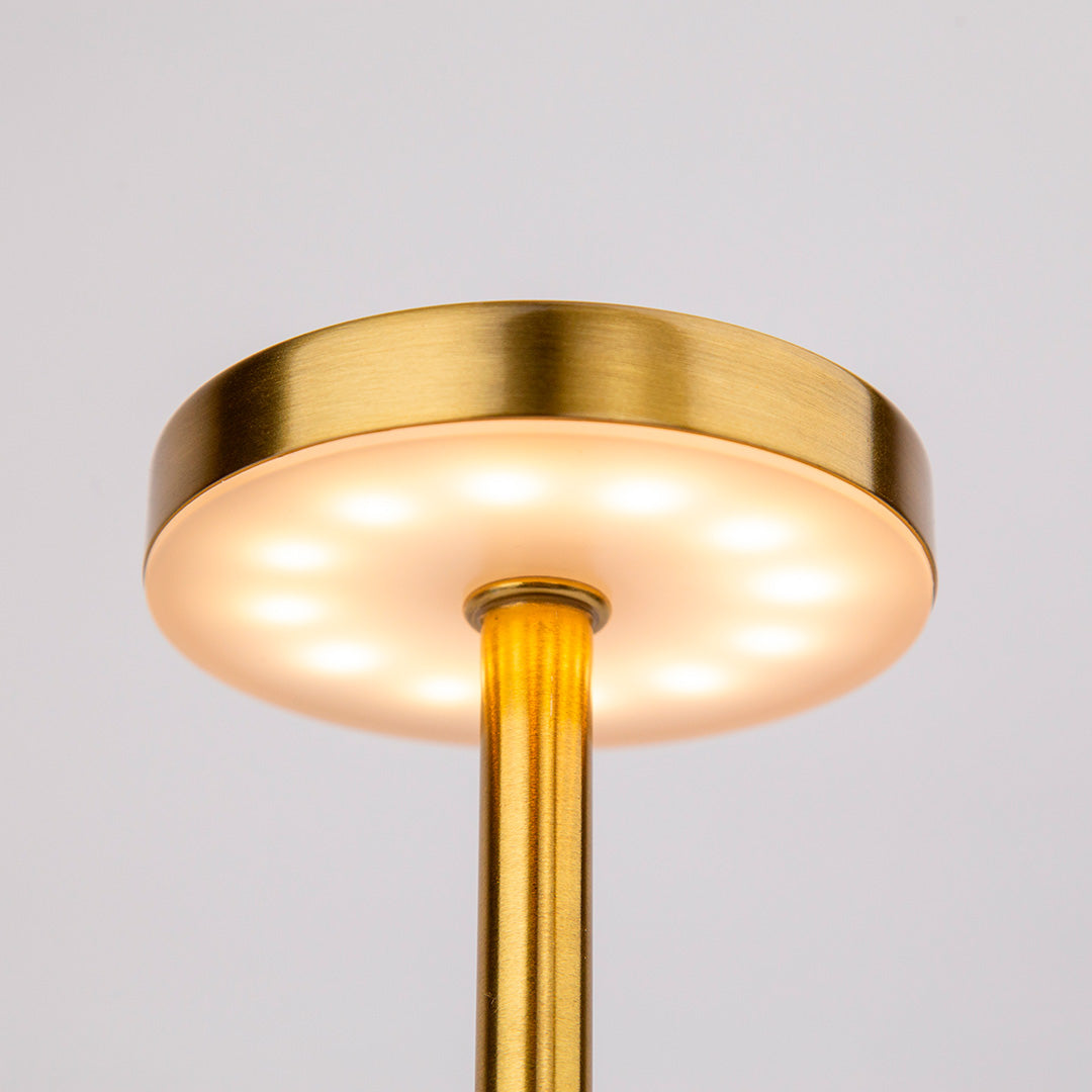 Luminária de Mesa LED Sem Fio Metal Lume