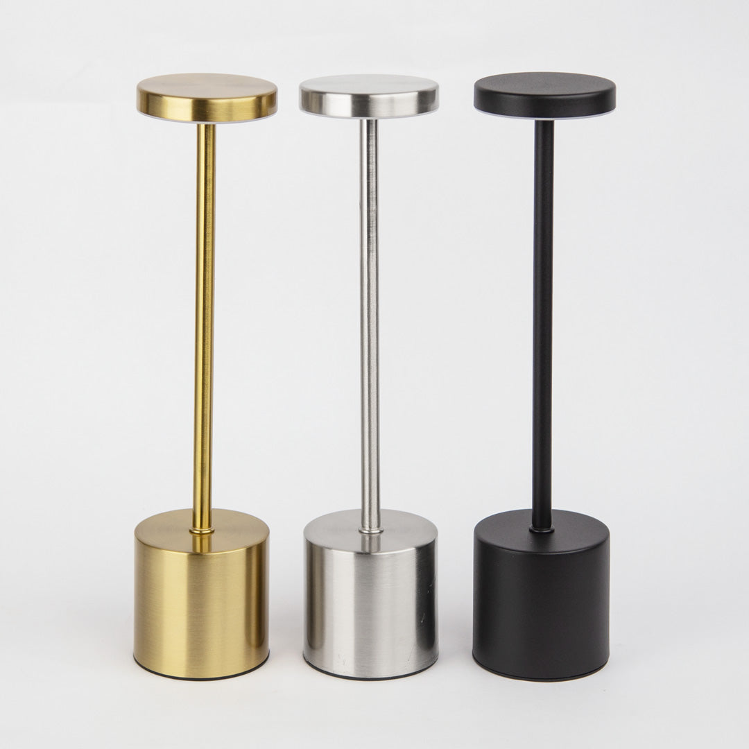 Luminária de Mesa LED Sem Fio Metal Lume