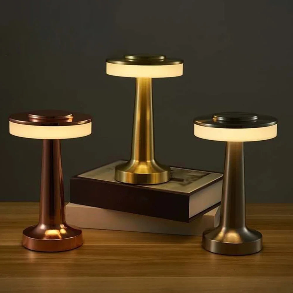 Luminária de Mesa LED Sem Fio Touch Lumen