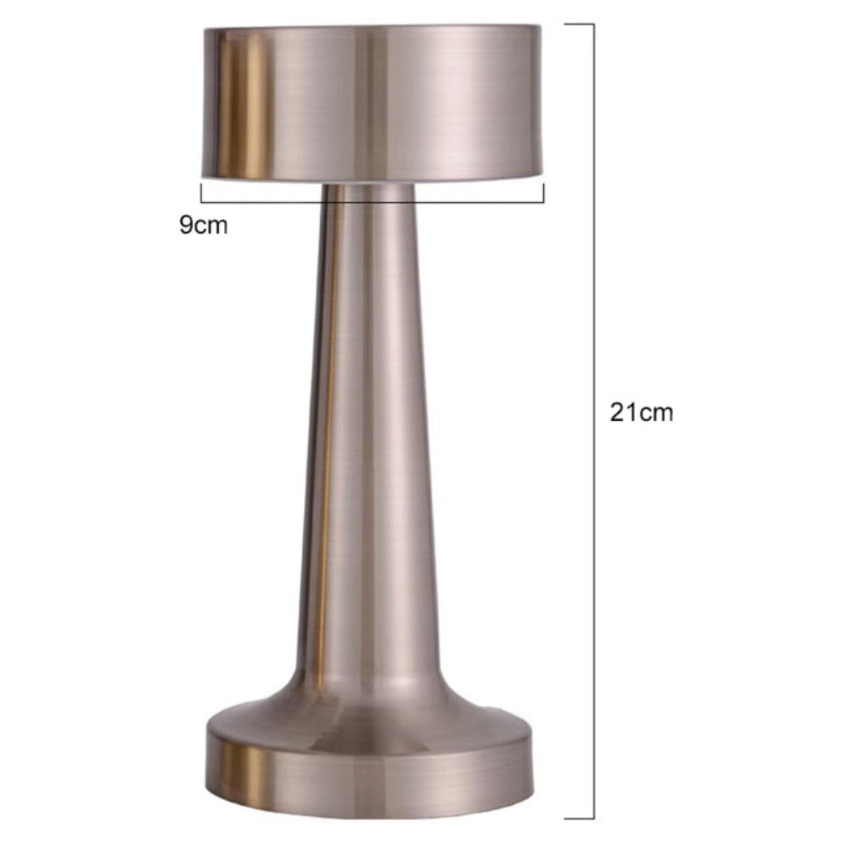 Luminária de Mesa LED sem fio Touch Serenit