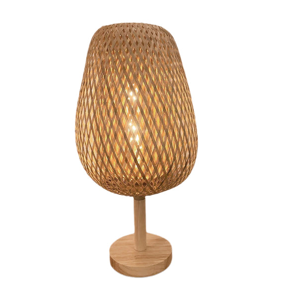 Luminária de Mesa Bambu Âmbar