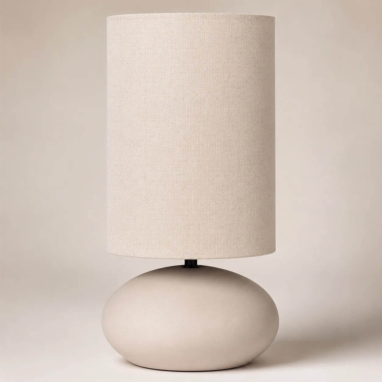Luminária de Mesa em Linho Alba