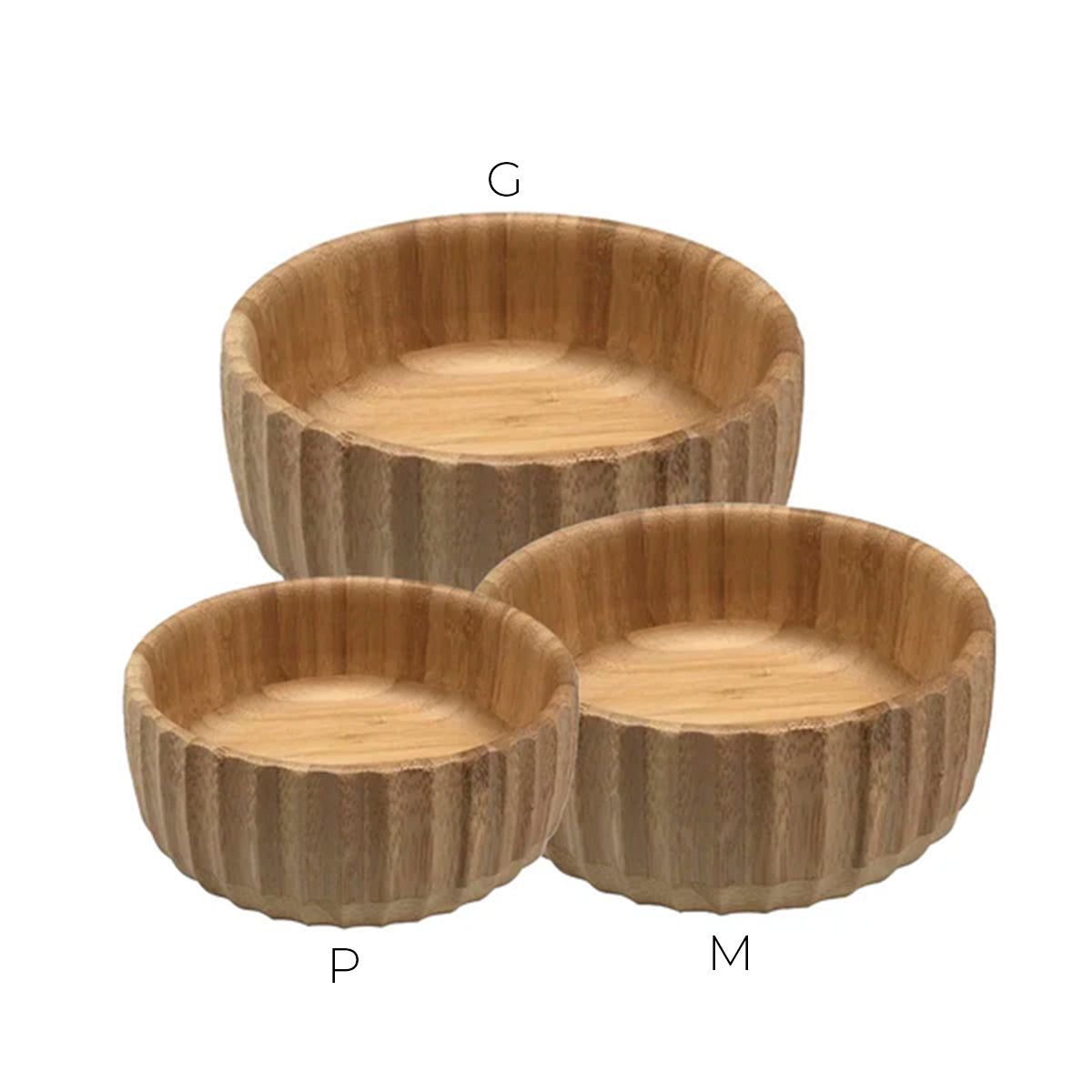 Bowl Canelado de Bambu Essenza Natural